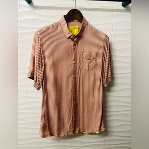 Descendant of Thieves short sleeve button down shirt